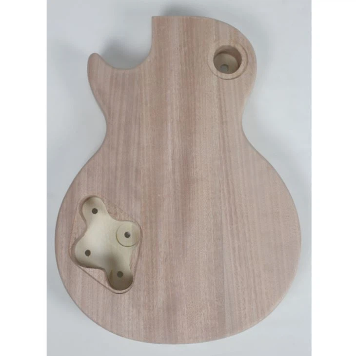 Flamed Maple Unfinished Electric Guitar Kits